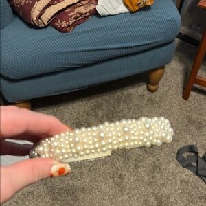 Chic Pearl-Embellished Headband (have 5)